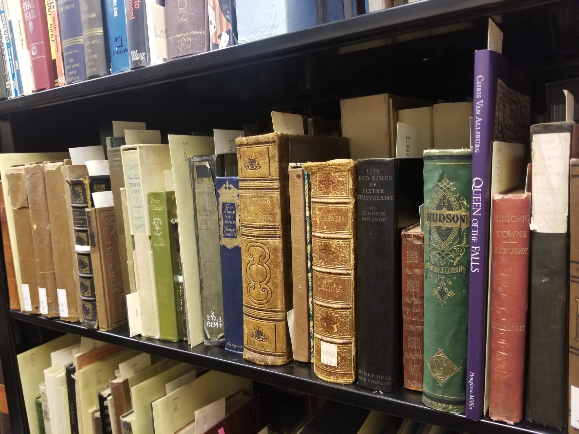 Rare book shelfie